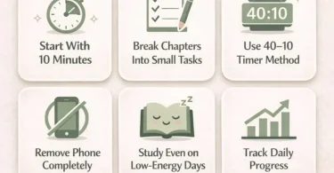 easy study tips at home